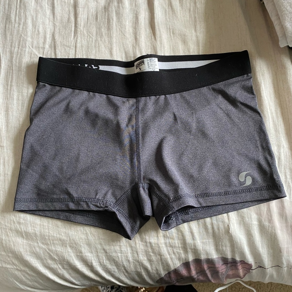 Grey spandex